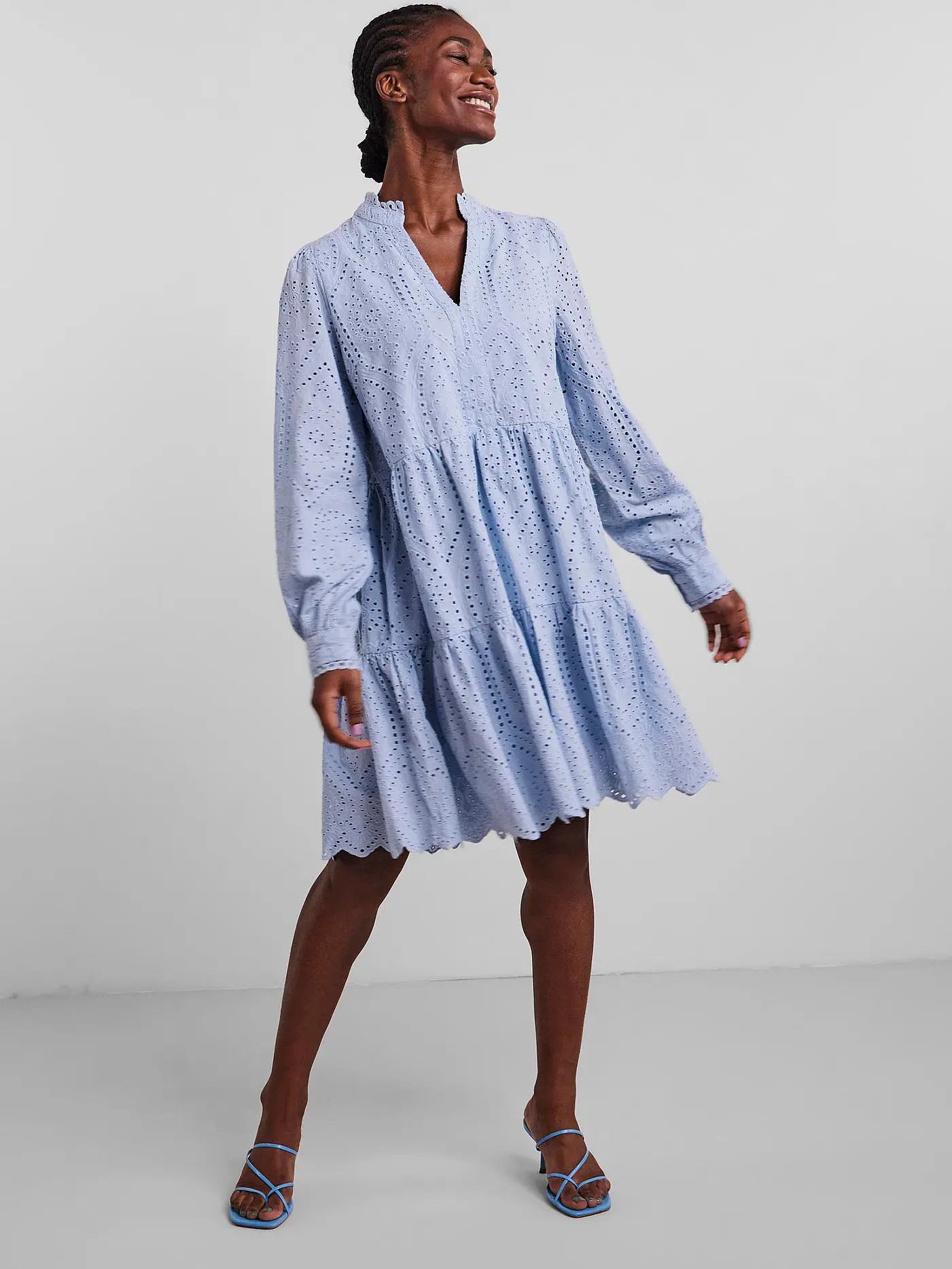 YAS | Kleid YASHOLI | hellblau